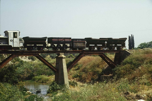 Kalavasos, old train.